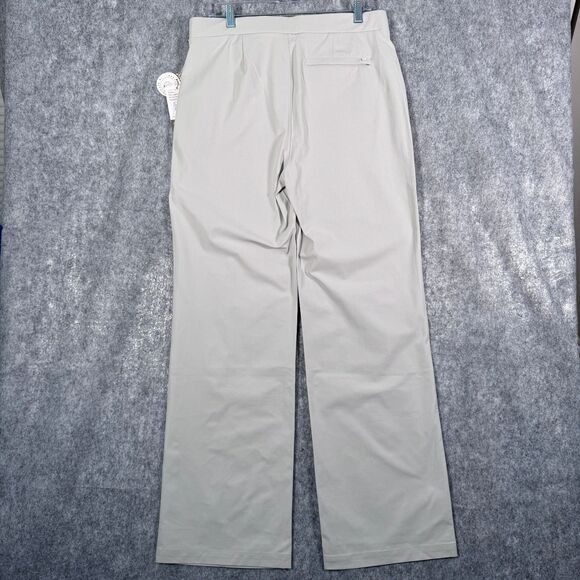 Vuori Pants Women Medium 33X33 Gray Meta Wideleg NWT Office Casual Dress - Picture 9 of 14